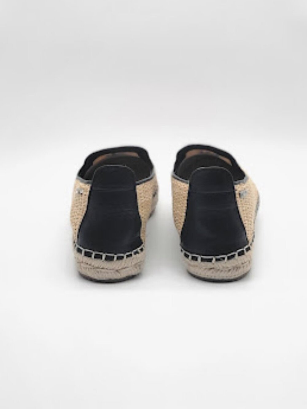 DKNY Mallandra Espadrille Flats Women's 7.5 Natural Raffia Slip On Shoes NWOB - Picture 6 of 8